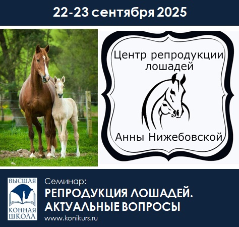 РЕПРОДУКЦИЯ ЛОШАДЕЙ. АКТУАЛЬНЫЕ ВОПРОСЫ